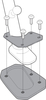 Givi ES,  side stand extension