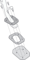 Givi ES,  side stand extension