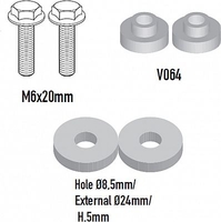 Givi Moto Guzzi V7 Stone,  mounting kit
