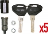Givi SL105,  Lock set