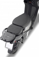 Givi Super Soco CPX,  rear rack Monokey/-lock