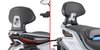 Givi TB,  pillion backrest