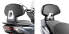 Givi TB,  pillion backrest