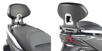 Givi TB,  pillion backrest