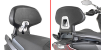 Givi TB,  pillion backrest