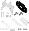 Givi TL6401KIT for S250 Tool Box,  mounting kit