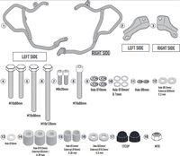 Givi TN,  crash guards