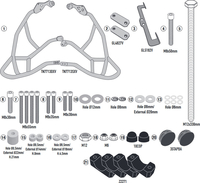 Givi TN,  crash guards