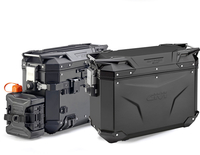 Givi Trekker Outback Evo,  side cases Monokey-Cam-Side,  color: Black,  size: Left 37 L/Right 37 L