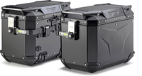 Givi Trekker Outback Evo,  side cases Monokey-Cam-Side,  color: Black,  size: Left 48 L/Right 48 L