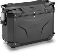 Givi Trekker Outback Evo,  side cases Monokey-Cam-Side,  color: Black,  size: Right 37 L