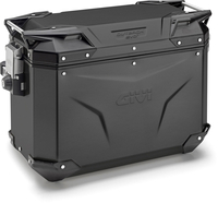 Givi Trekker Outback Evo,  side cases Monokey-Cam-Side,  color: Black,  size: Right 48 L