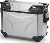 Givi Trekker Outback Evo Smart,  side case Monokey-Cam-Side,  color: Aluminium,  size: 37 l