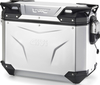Givi Trekker Outback Evo Smart,  side case Monokey-Cam-Side,  color: Aluminium,  size: 48 L