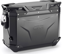 Givi Trekker Outback Evo Smart,  side case Monokey-Cam-Side,  color: Black,  size: 37 l