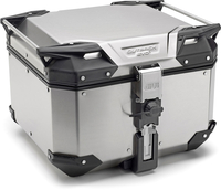 Givi Trekker Outback Evo,  top case Monokey,  color: Silver,  size: 42 l