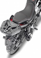 Givi Voge Valico 500DS,  rear rack Monokey/-lock