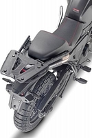 Givi Voge Valico 650 DSX,  rear rack Monokey/-lock
