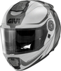 Givi X.27 Dimension,  flip-up helmet,  color: Matt Black/Grey/Silver,  size: M (58)