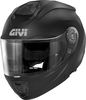 Givi X.27 Solid,  flip-up helmet,  color: Matt-Black,  size: XL (61)