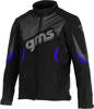 GMS-Moto Arrow,  textile jacket,  color: Black/Blue,  size: L