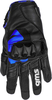 GMS-Moto Curve,  gloves unisex,  color: Black/Blue,  size: M