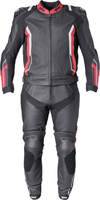 GMS-Moto GR-1,  leather suit 2pcs.,  color: Black/Red/White,  size: 50