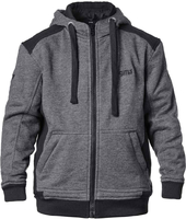 GMS-Moto Grizzly,  zip hoodie kids,  color: Black/Grey,  size: 128