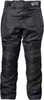 GMS-Moto Highway,  textile pants waterproof kids,  color: Black/Grey/Neon-Yellow,  size: 140