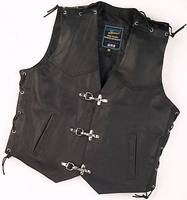 GMS-Moto Hook,  leather vest