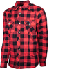GMS-Moto Jaguar,  blouse/textile jacket women,  color: Black/Red,  size: S
