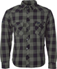 GMS-Moto Jaguar Aramid,  shirt/textile jacket,  color: Black/Dark Green,  size: 3XL