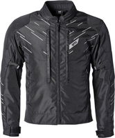 GMS-Moto Kasai,  textile jacket waterproof,  color: Black,  size: 4XL