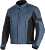 GMS-Moto Lagos,  textile jacket waterproof,  color: Blue/Black,  size: L