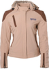 GMS-Moto Luna,  textile jacket women,  color: Beige/Brown,  size: XS