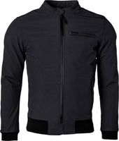 GMS-Moto Metropole,  textile jacket waterproof,  color: Black,  size: M