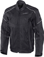 GMS-Moto Outback,  textile jacket,  color: Black,  size: L