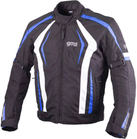 GMS-Moto Pace,  textile jacket,  color: Black/Blue/White,  size: XXL