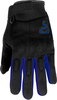 GMS-Moto Rio,  gloves unisex,  color: Black/Blue,  size: 3XL