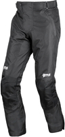 GMS-Moto Starter,  textile pants women,  color: Black,  size: Short 8XL