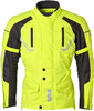 GMS-Moto Taylor,  textile jacket waterproof,  color: Neon-Yellow/Black,  size: M