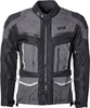 GMS-Moto Tigris,  textile jacket waterproof,  color: Black/Grey,  size: 3XL