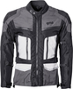 GMS-Moto Tigris,  textile jacket waterproof,  color: Black/Grey/White,  size: 4XL
