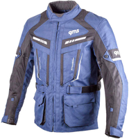 GMS-Moto Track Light,  textile jacket,  color: Blue/Black,  size: 6XL