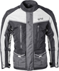 GMS-Moto Twister Neo,  textile jacket waterproof,  color: Black/Grey/White,  size: 3XL