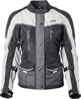 GMS-Moto Twister Neo,  textile jacket waterproof women,  color: Black/Grey/White,  size: L