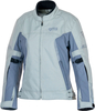 GMS-Moto Vega,  textile jacket waterproof women,  color: Light Blue/Dark Blue,  size: XXL