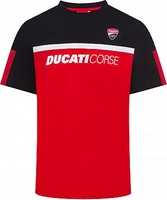 GP-Racing Apparel Ducati Corse Contrastyoke Red,  t-shirt