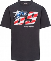 GP-Racing Apparel Nicky Hayden 69 Usa Flag,  t-shirt