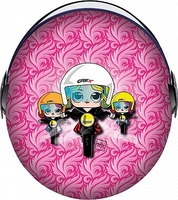 Grex G1.1 Lady Biker 045,  jet helmet kids